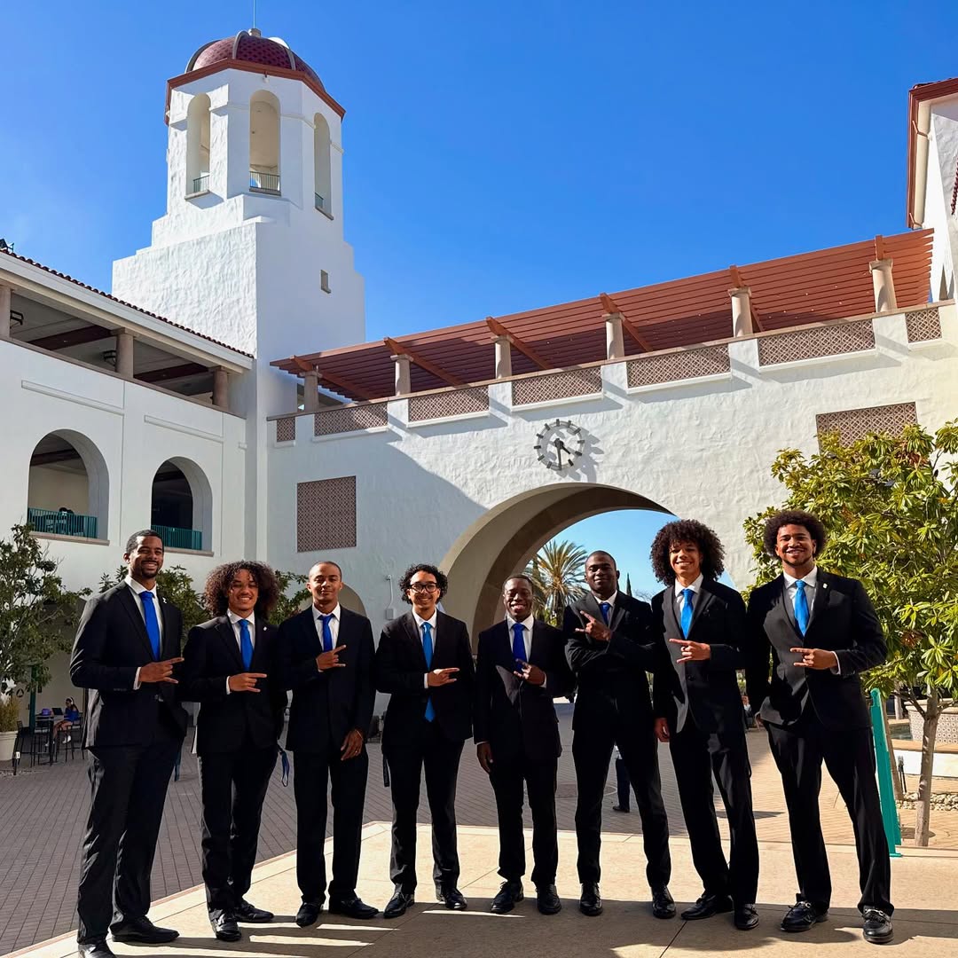 Lambda Iota Chapter Brothers at San Diego State University
